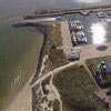 Havenstrand bij de Aanloophaven Vlieland