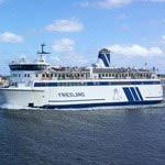 Veerboot Ms. Friesland van Rederij Doeksen naar Terschelling